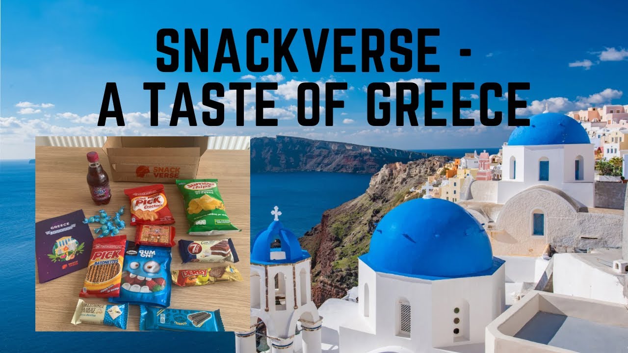 SnackVerse Unboxing - Greece with @Maria_crocker