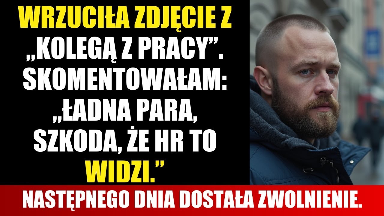 WRZUCIŁA ZDJĘCIE Z „KOLEGĄ” — HR ZADBAŁ O RESZTĘ