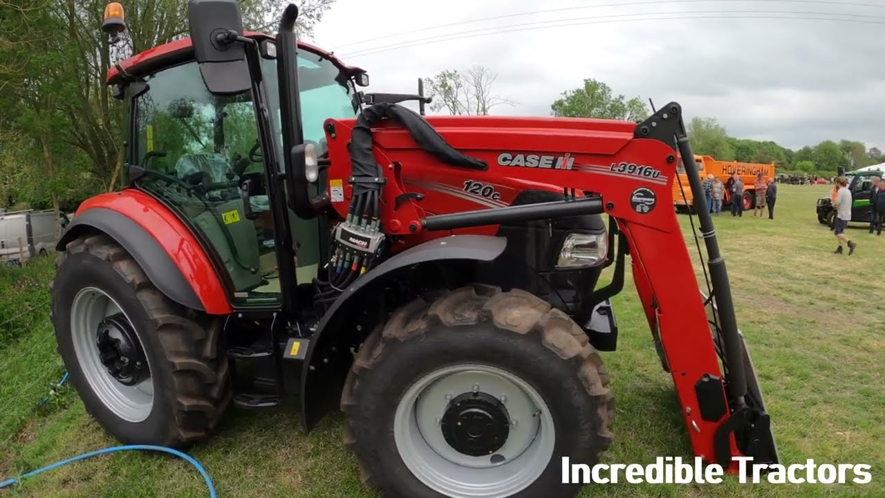 2023 Case IH Farmall 120C 4WD 3.4 Litre 4-Cyl Diesel Compact Utility Tractor (117 HP) with Loader