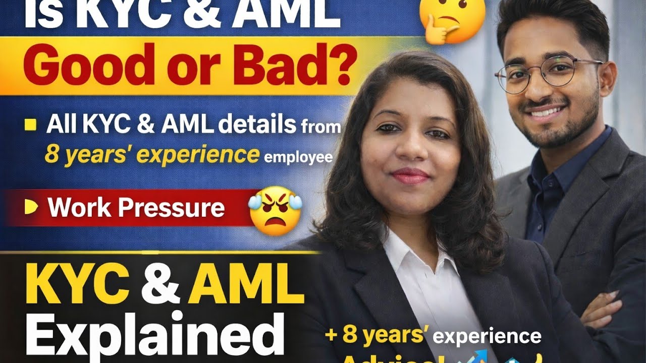 All KYC & AML details from 8 years' experience employee