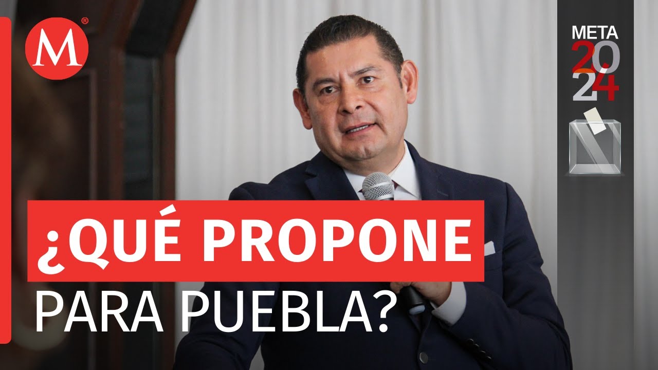 Alejandro Armenta costeará su seguridad en campaña por gubernatura de Puebla