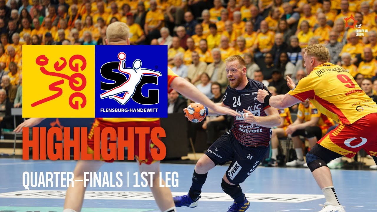 GOG 🆚 SG Flensburg-Handewitt | Quarter-finals | EHF European League Men 2024/25