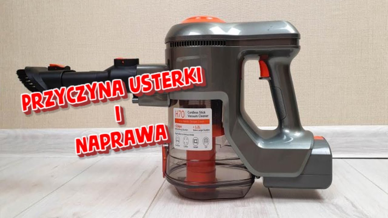 Naprawa chińskiego odkurzacza H70: Przyczyna Usterki i Naprawa