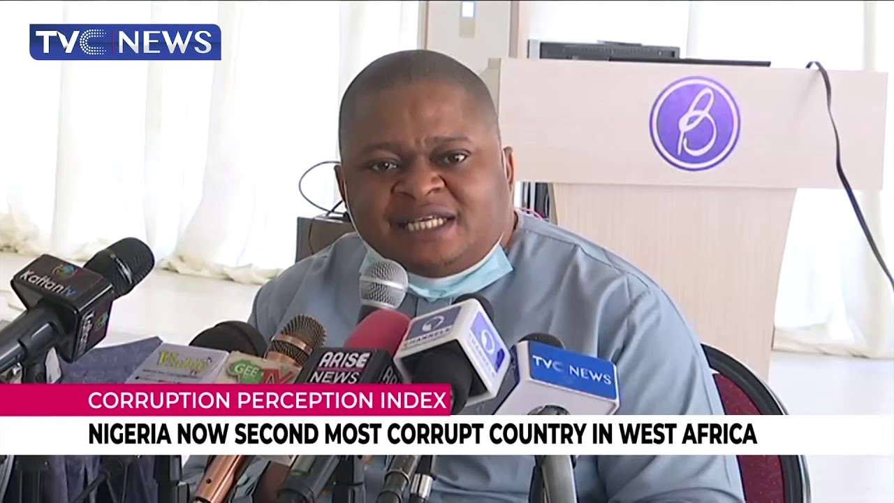 Nigeria Now Second Most Corrupt Country In West Africa, CPI Reveals
