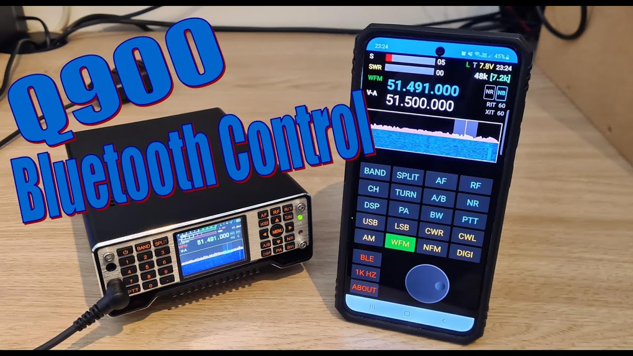 Guoetec Q900 Bluetooth Control with QradioBLE