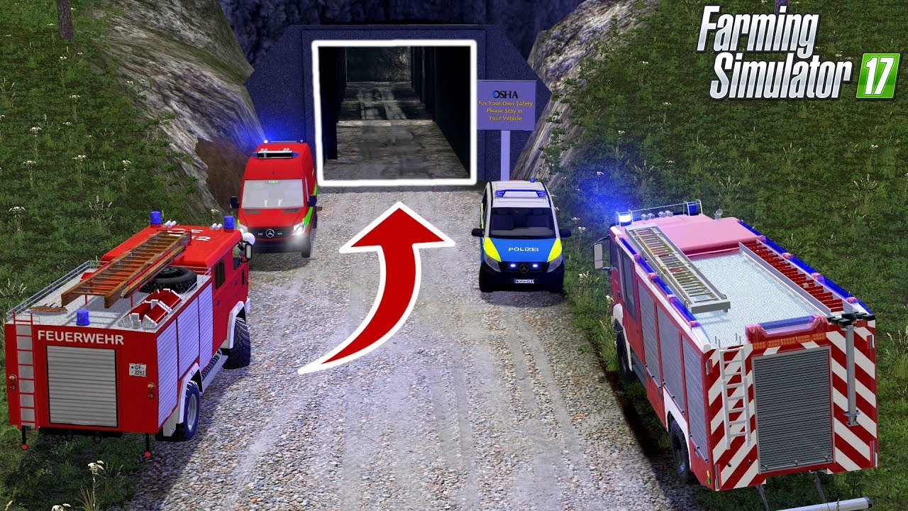 LS17 Feuerwehr Einsatz - Schwerer Unfall im Bergwerk!