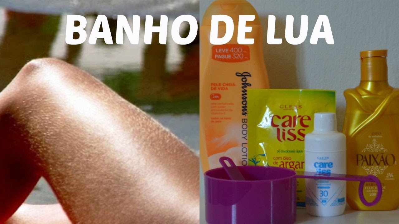 Como fazer BANHO DE LUA em casa ♥