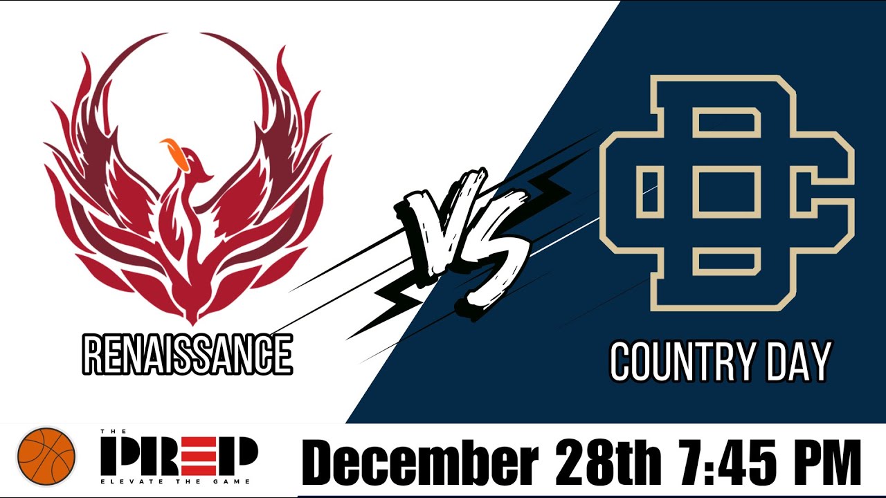 Full Court PreP || Detroit Renaissance vs Country Day || Full Livestream
