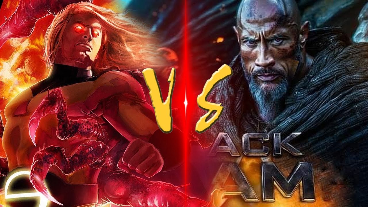 Часовой против Черного Адама: даже близко не стоял: кто победит в бою / Герои-злодеи