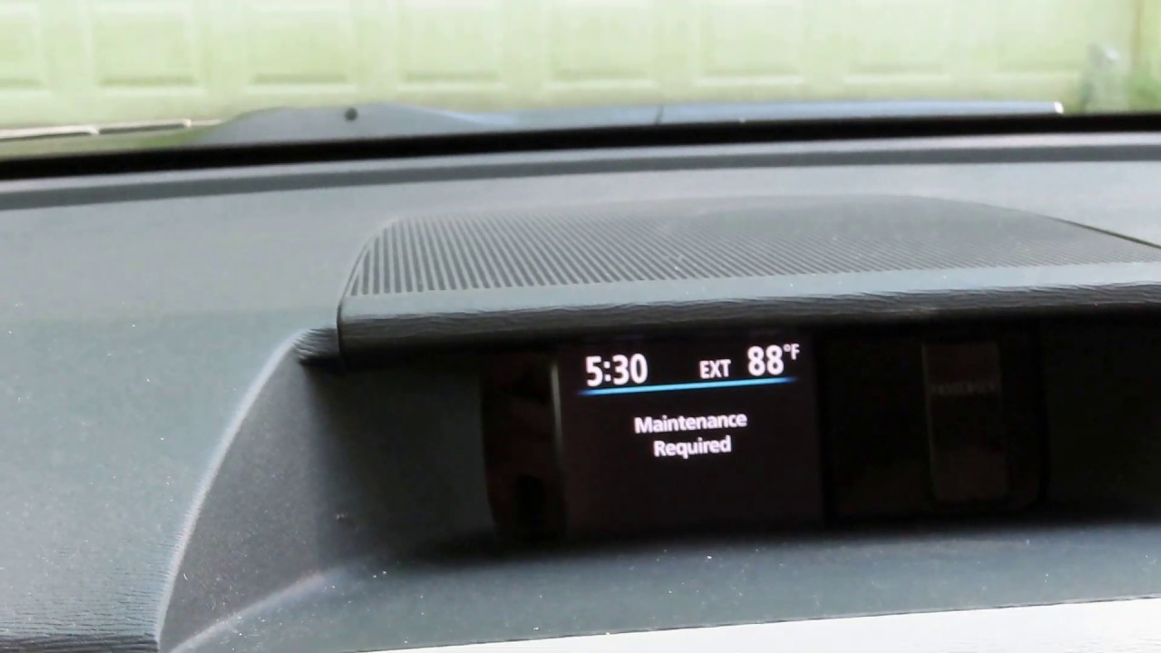 Сброс индикатора технического обслуживания на Toyota Sienna 2014 года