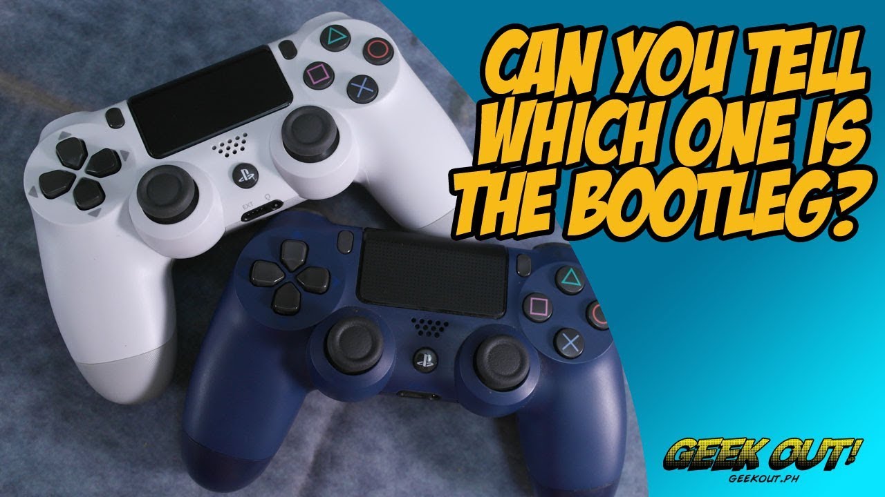 How to Identify a Bootleg Dualshock 4