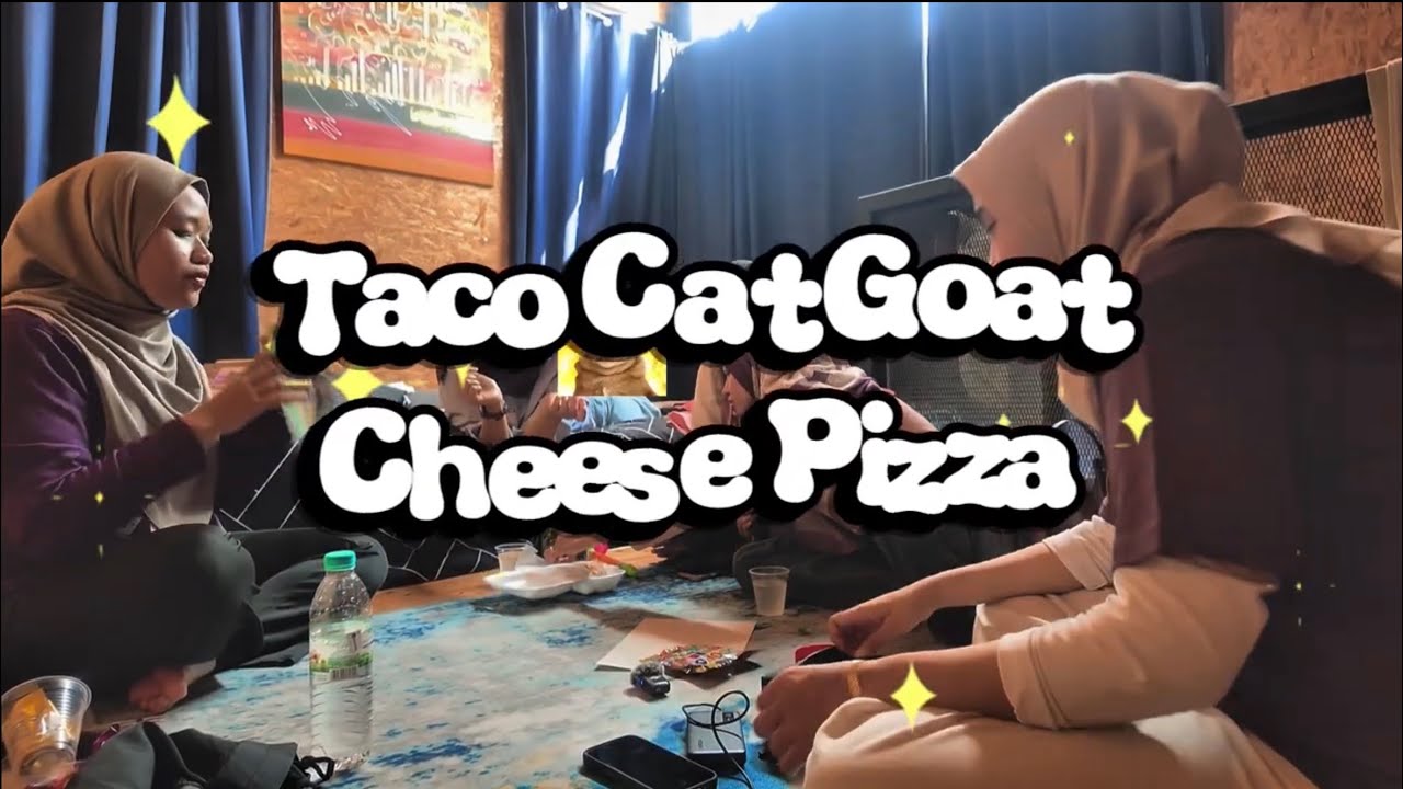 Taco Cat Goat Cheese Pizza Goes Completely Crazy!!