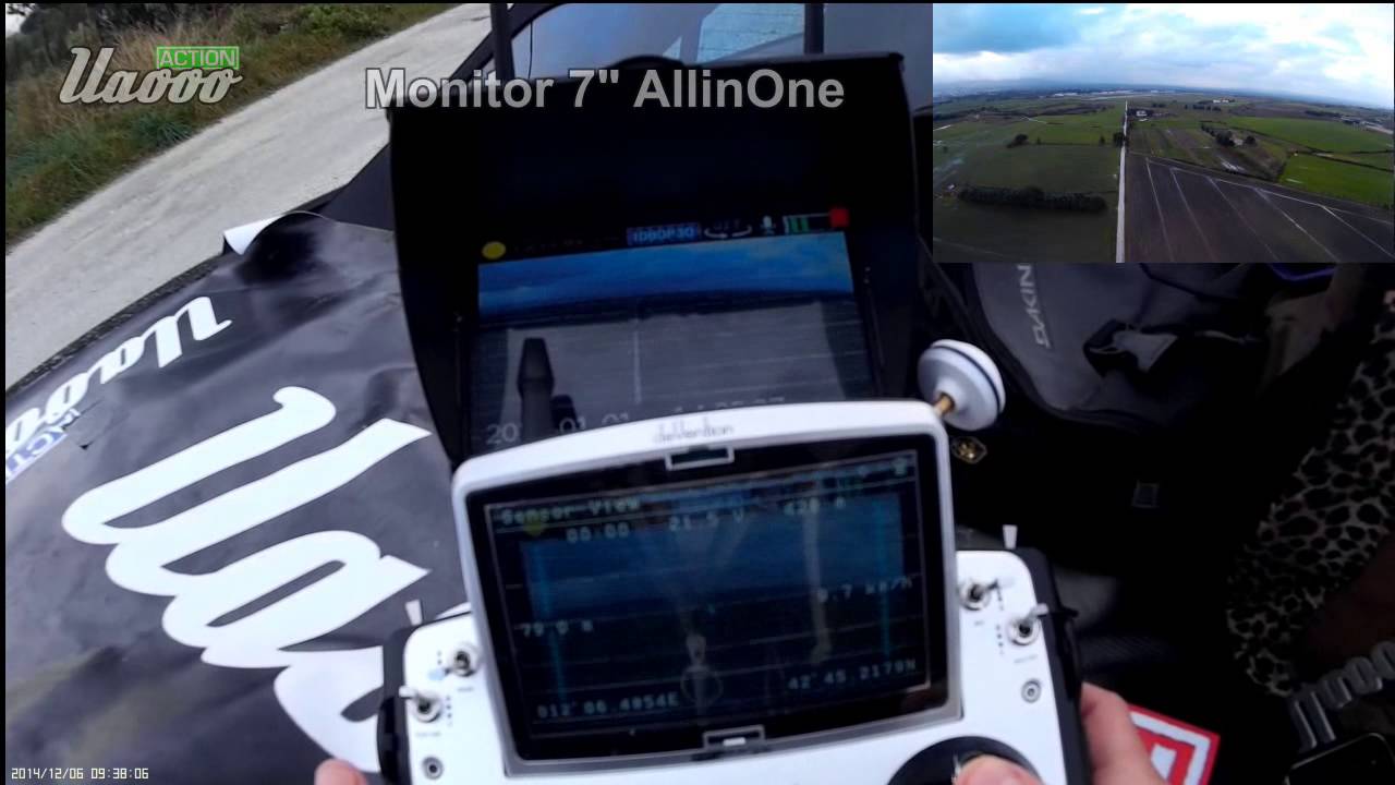 Walkera Scout X4 FPV - TX5803 range test - UNCUT