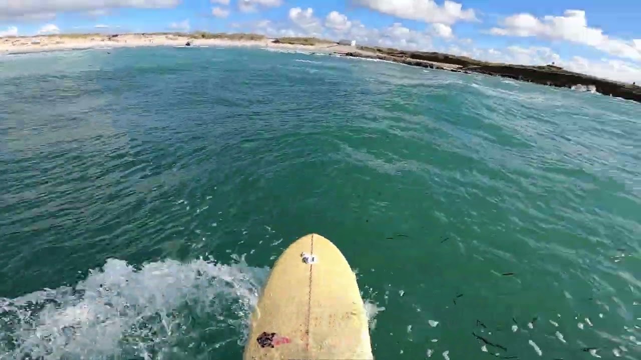 SURF A LA TORCHE EN MINI MALIBU ! LE FEU !