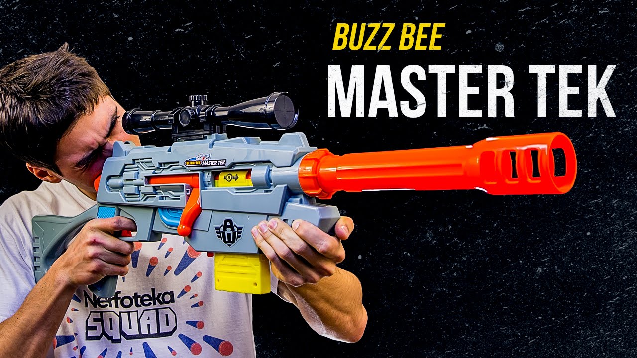 Buzz Bee Master Tek - snajperka lepsza od Longstrike i Centuriona?! - recenzja nerfoteka.pl