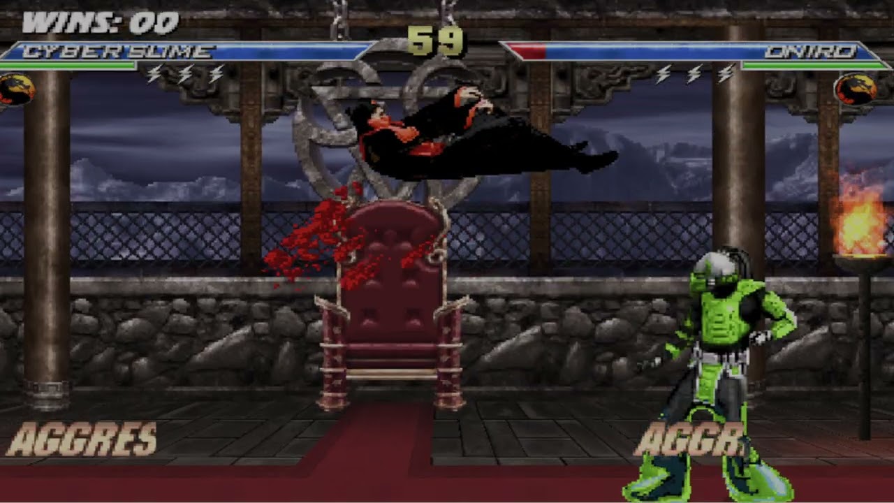 Mortal Kombat Chaotic Mugen - No Commentary - Part 10 - OC Ninjas 1