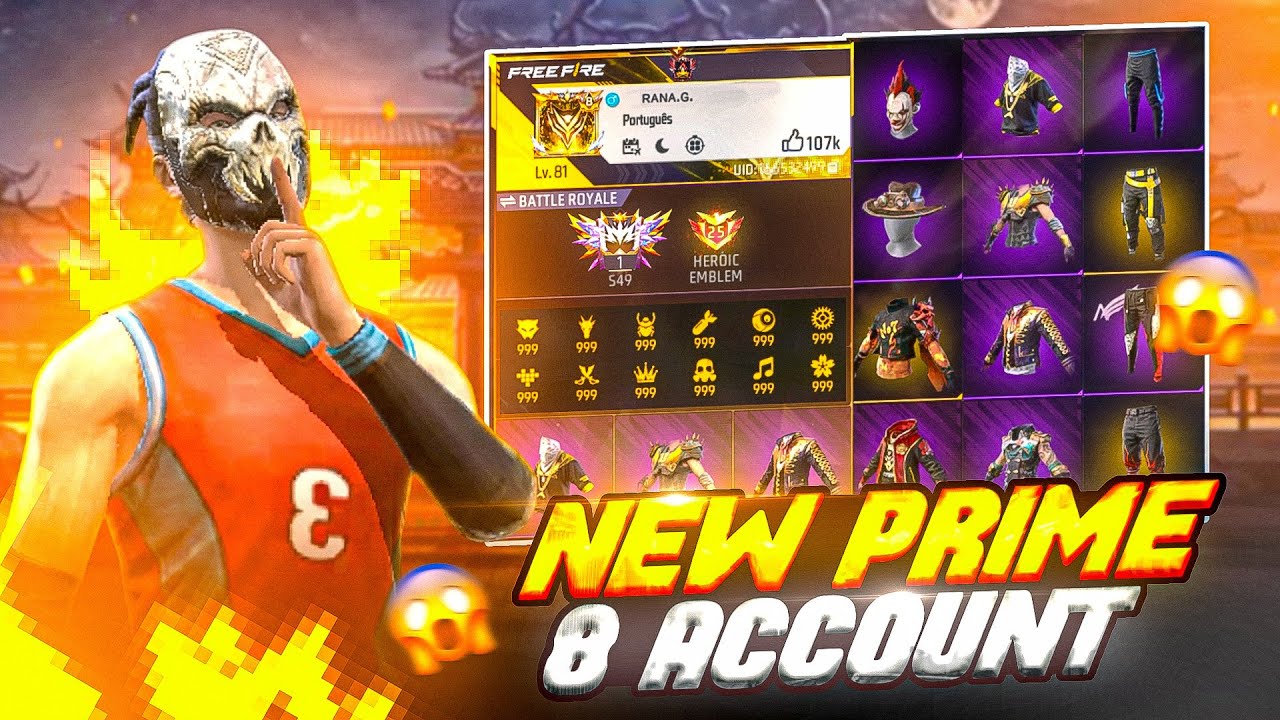 Surprise 💀 New Prime 8 Account 😗?? 