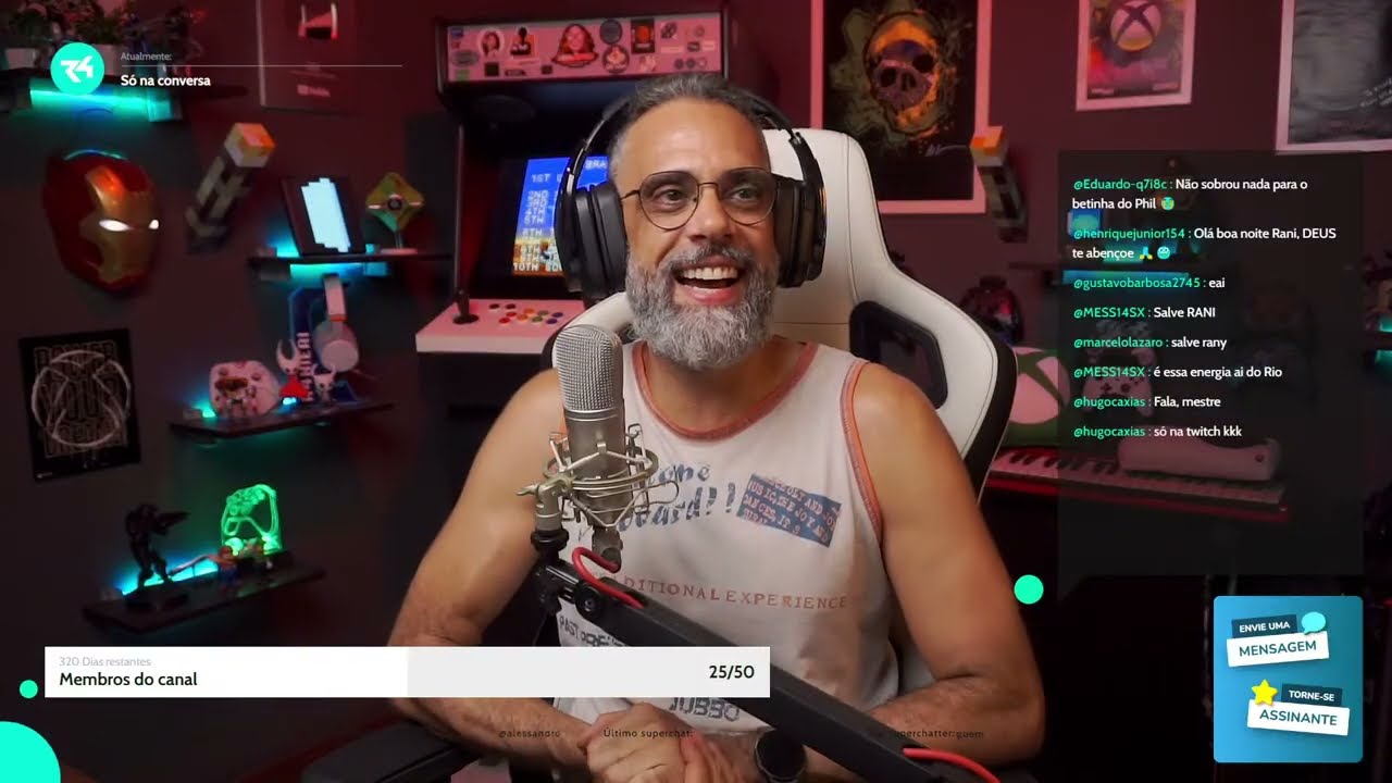 🔴Live/ /Bate-papo/ /IRL/ /Gameplay/ /Sexta-feira/