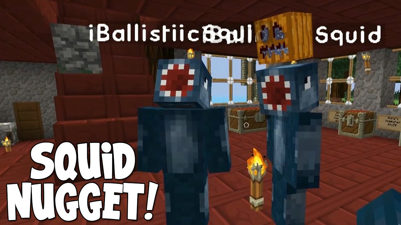 Minecraft - Attack Of The B Team - SQUID NUGGET'S!! [29]