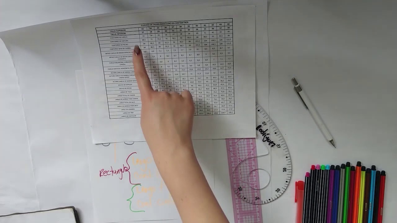 Base inferior de pantalón masculino