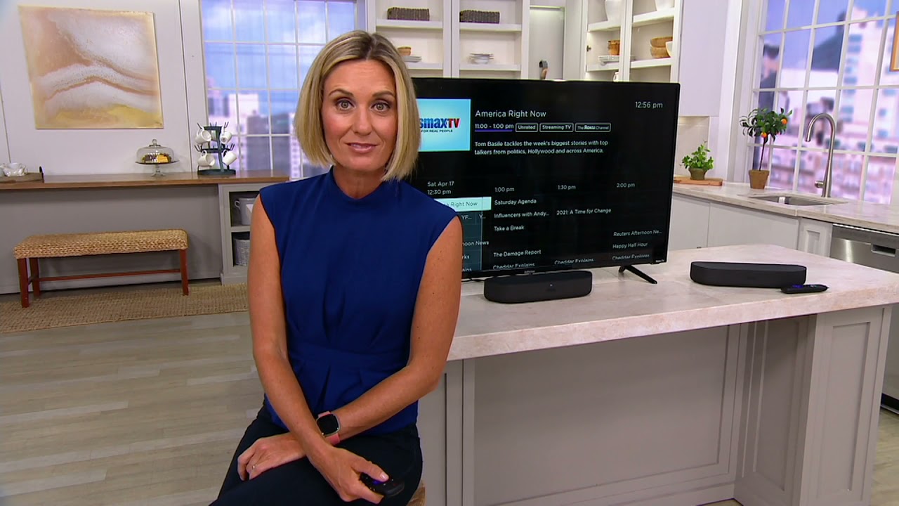 Roku Streambar 4K Streaming Player and Soundbar with Voice Remote on QVC