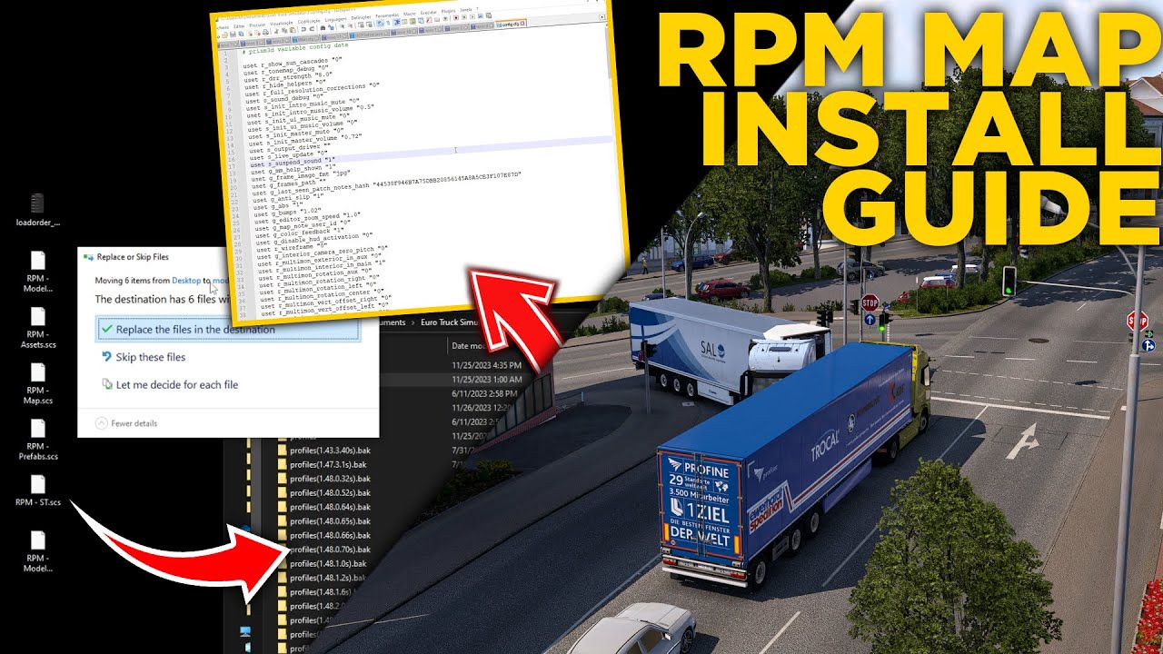 How to Install RPM 1:1 ETS2 MAP