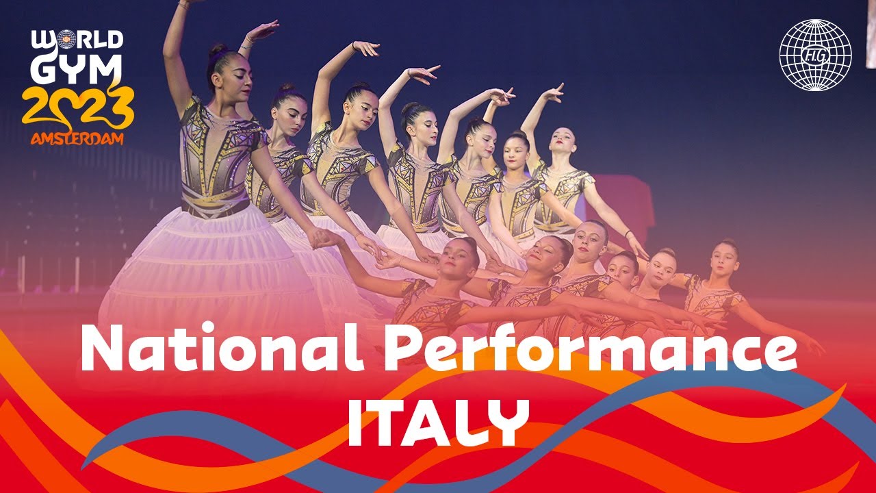 World Gymnaestrada Amsterdam 2023 – National Performance Italy