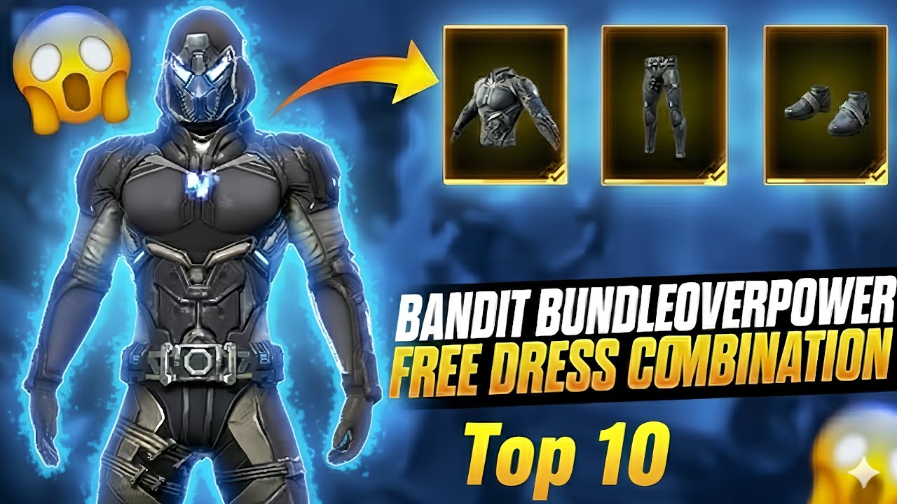 TOP 10 GOD LEVEL BANDIT BUNDLE COMBINATIONS ⚡🔥 | Free Fire Best Dress Combination 2026