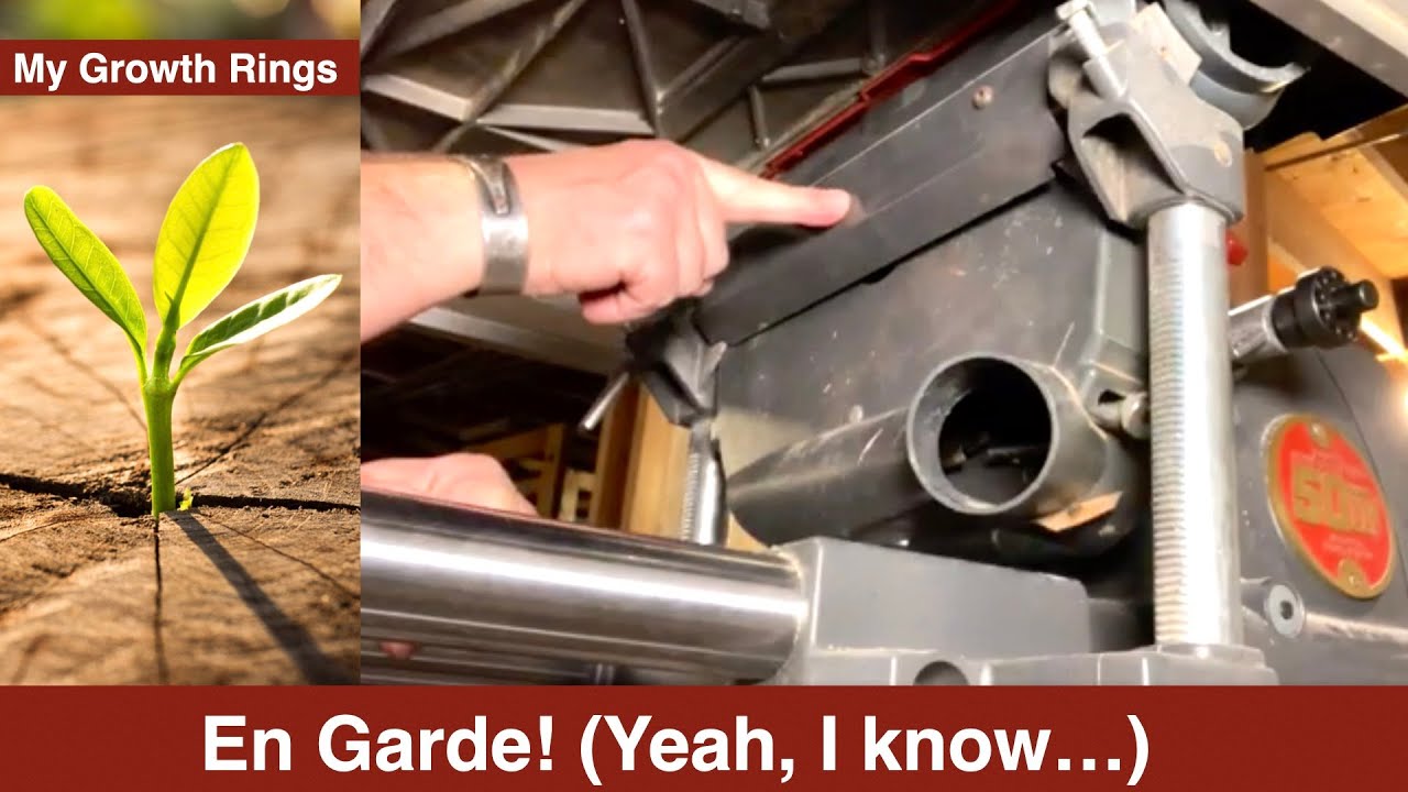 Простая установка и выравнивание защитного кожуха для пилы Modern Shopsmith