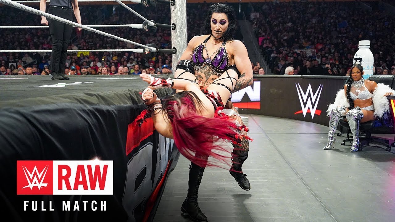 FULL MATCH: IYO SKY vs. Thea Ripley - WWE Women's World Title Match: RAW