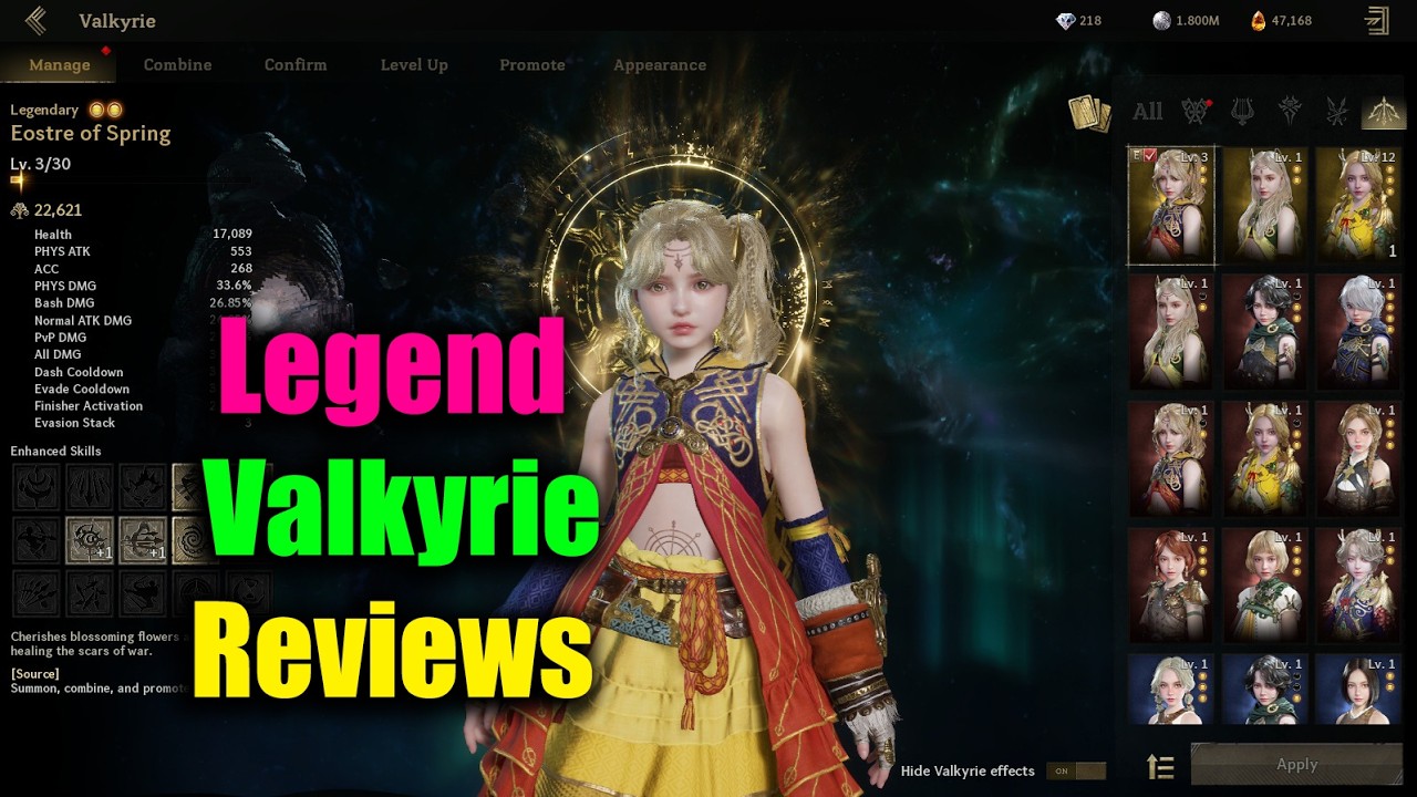 Обзоры игры Legend of Ymir Legend Valkyrie