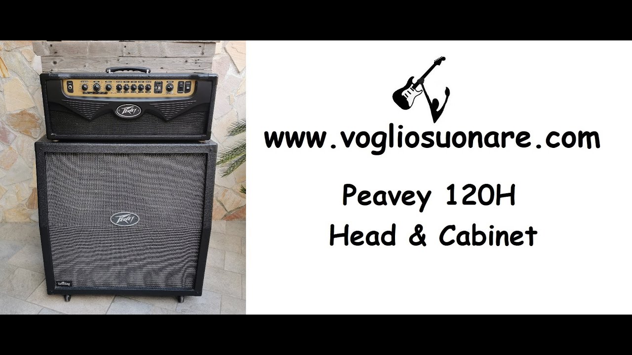 PEAVEY VYPYR 120H TUBE HEAD & Cabinet Valveking Peavy 4x12