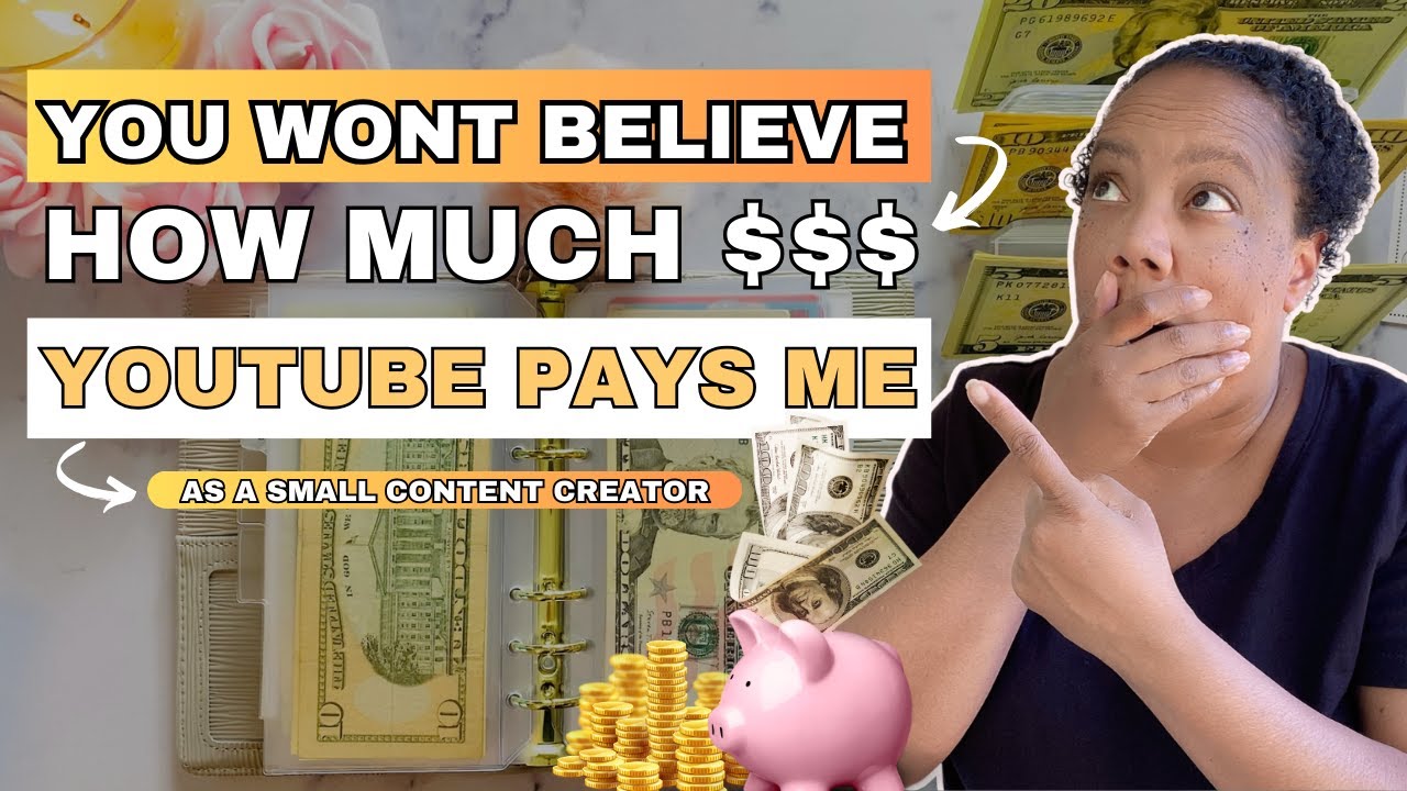 Cash Stuffing My YouTube Paycheck | How Much Does YouTube REALLY Pay Me?! #budgeting  #savingmoney