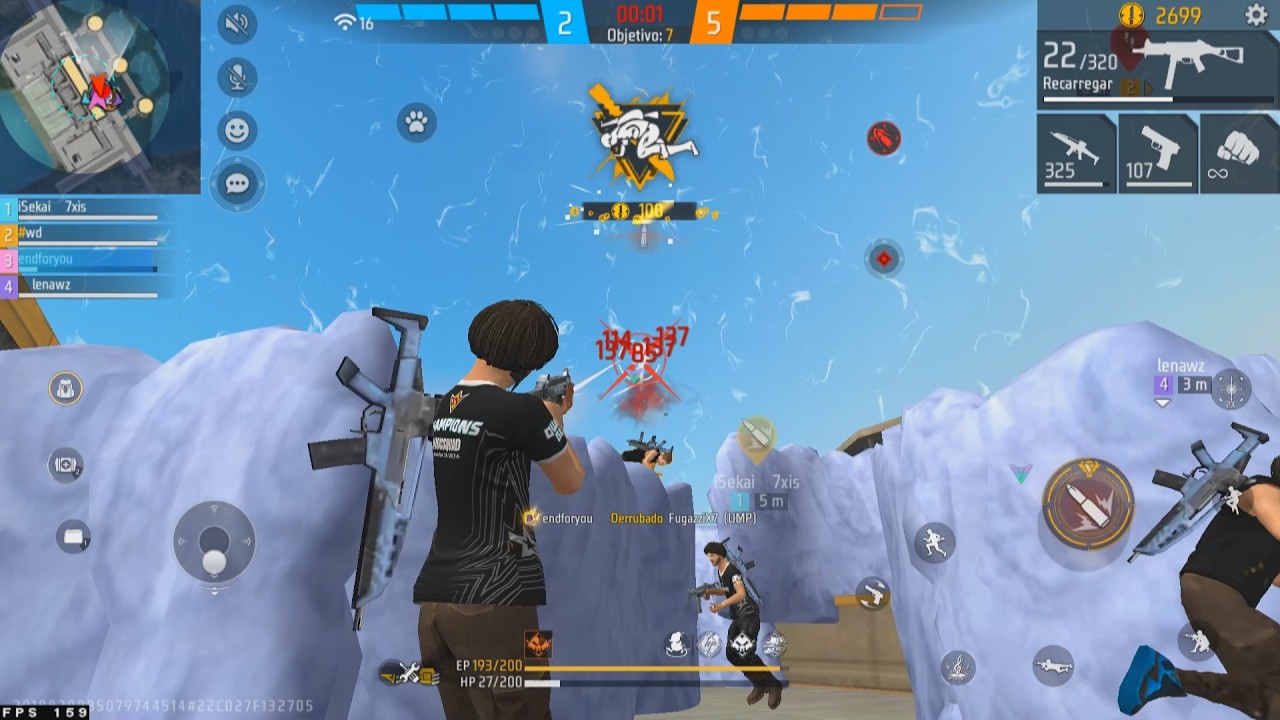 HIGHLIGHTS EM 4x4 APOSTADO! 🥋👑 Highlights Free Fire Ryzen 7 5700x RTX 3060