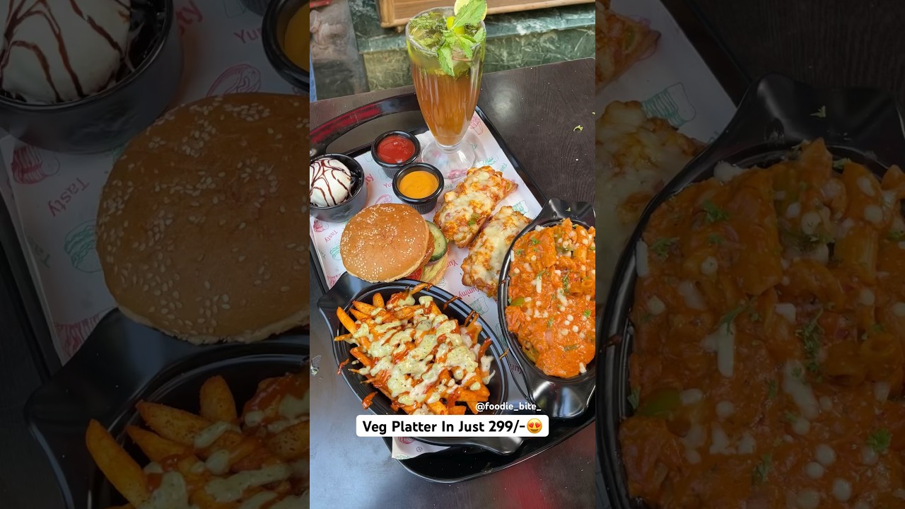 Veg Platter Rs 299/- Only😍 #youtubeshorts #trending #viral #platter #veg #streetfood
