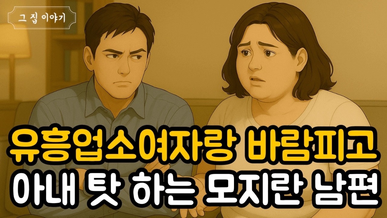 유흥업소 여자랑 바람난 남편의 뻔뻔한 변명 | 부부사연 | 외도 불륜 | 고민사연