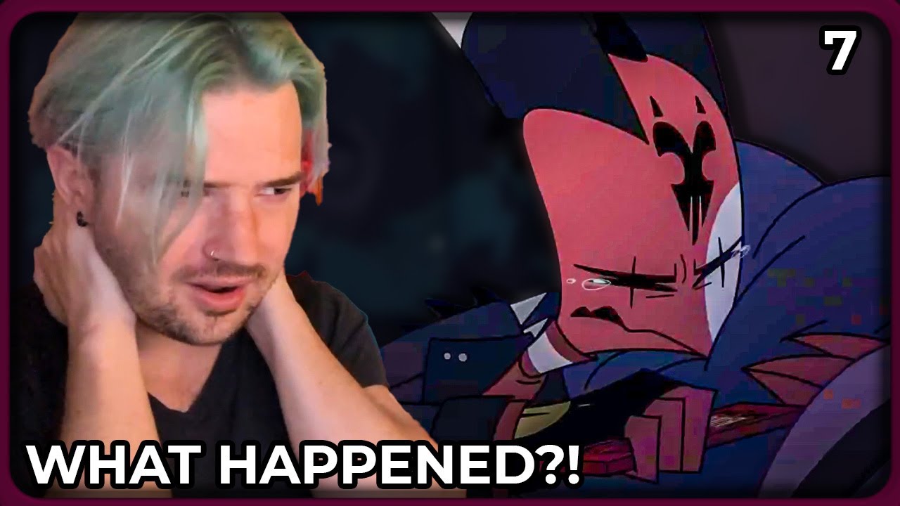 Oh no, its sad now... | REACTION | HELLUVA BOSS | EPISODE 7