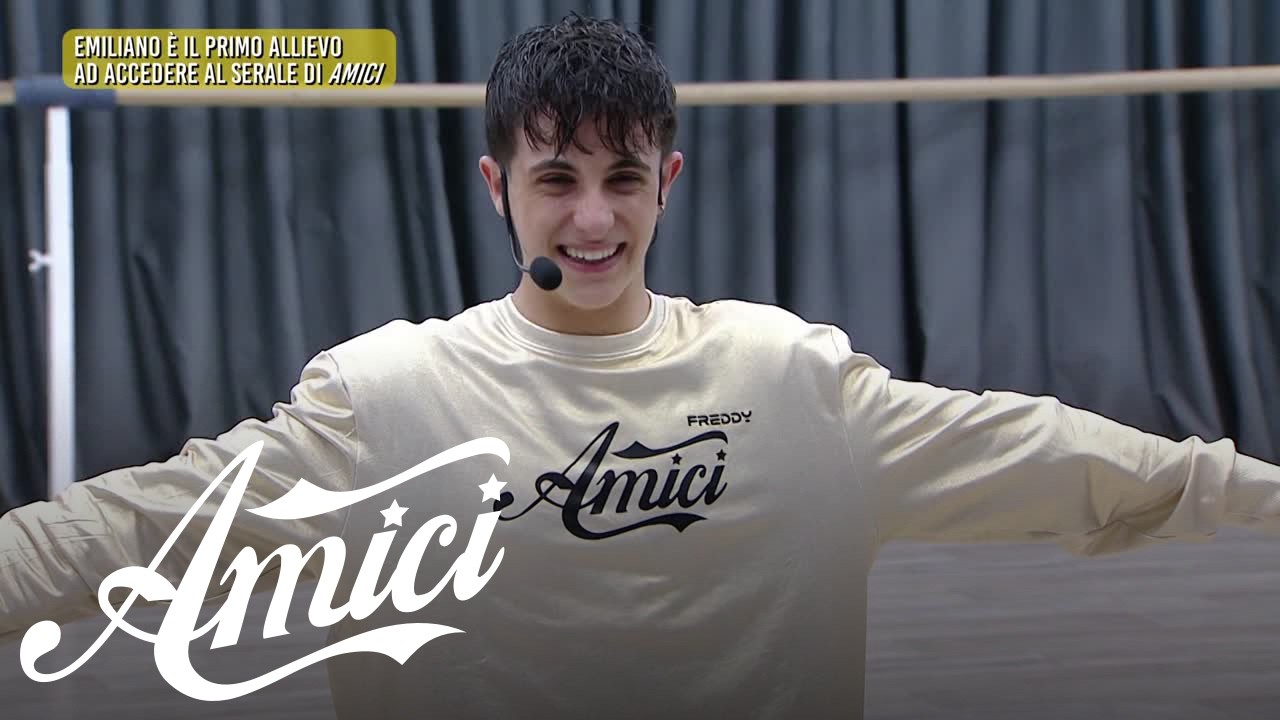 Amici 25 - Emiliano &egrave; al serale