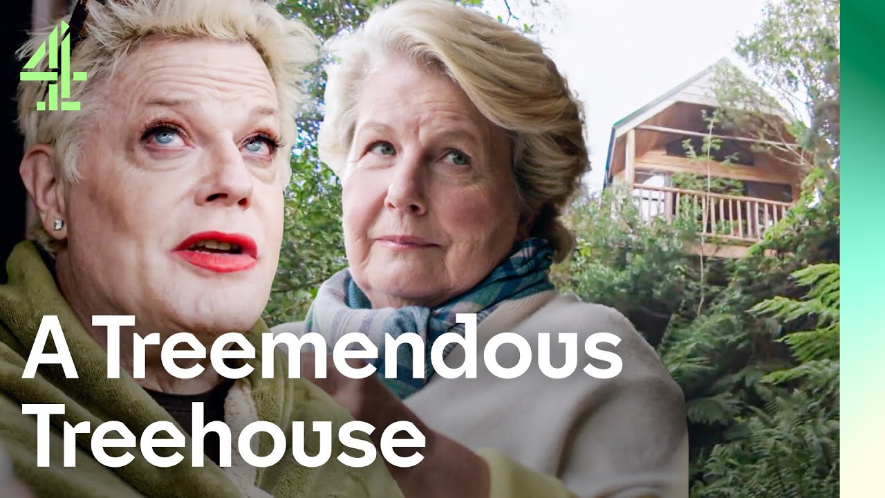 Building A Treehouse | Extraordinary Escapes With Sandi Toksvig | Channel 4 Lifestyle