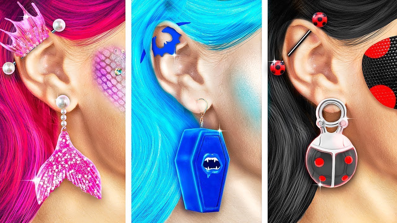 Jednobarevná výzva! Upír versus Beruška versus Mořská panna!