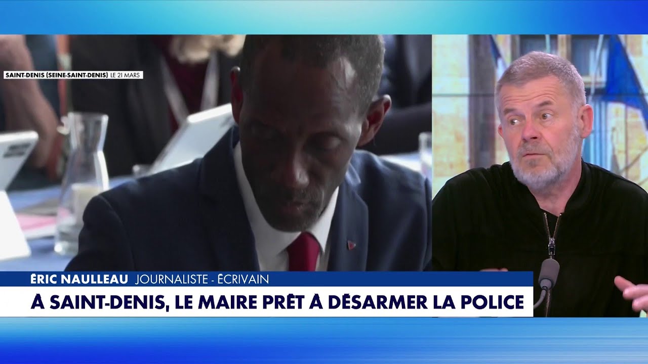 Police municipale &agrave; Saint-Denis : &laquo;Enfin un maire qui tient ses promesses&raquo;, ironise &Eacute;ric Naulleau