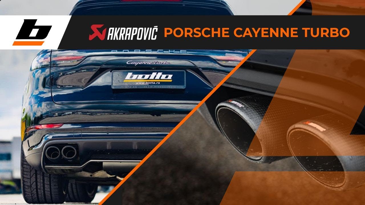 AKRAPOVIC Porsche Cayenne Turbo