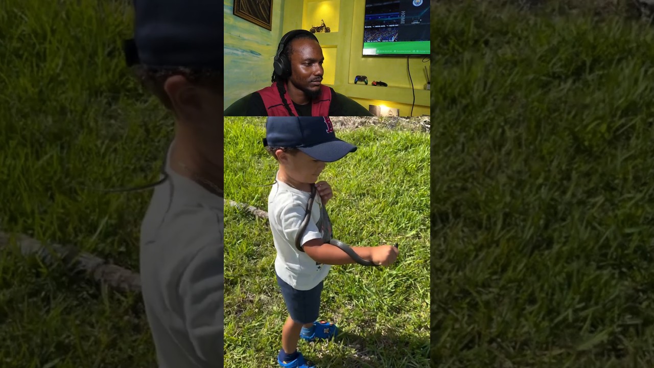 Этот мальчик храбрый.