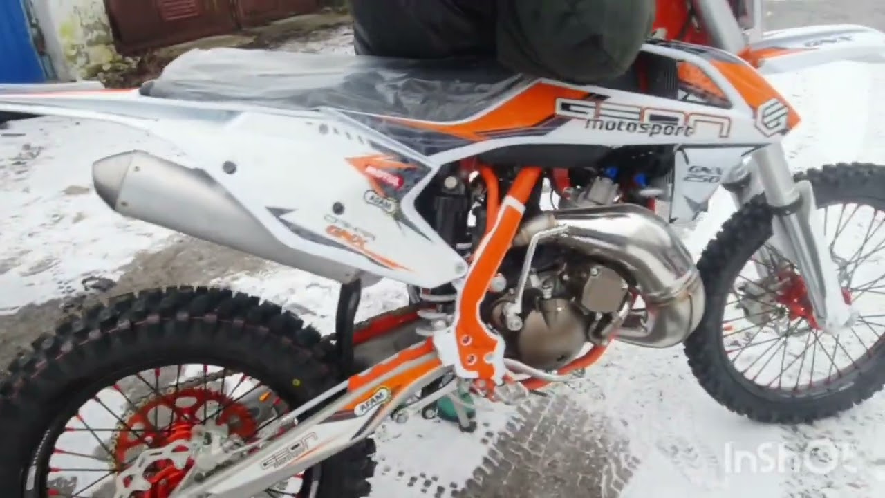 GEON DAKAR GNX 2T.250. ПЕРШИЙ ЗАПУСК І ВІДЧУТТЯ ВІД 2Т МОТОРА 🤔