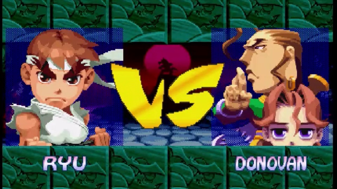 Super Puzzle Fighter II Turbo - Street Puzzle Mode (Ryu)