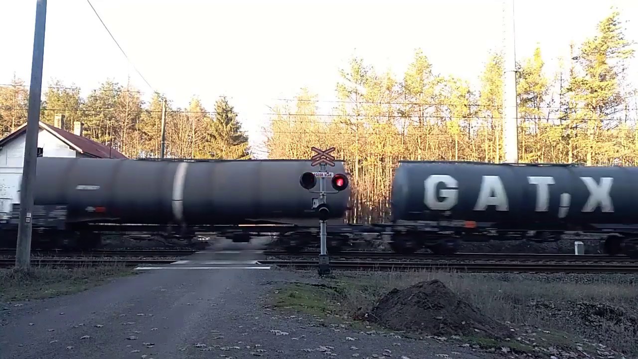 Železniční přejezd - Otradovice#2-POSLEDNÍ PŘEJEZD SSSR V PROVOZU V ČR PŘED VÝMĚNOU- 17.+18.11 2018