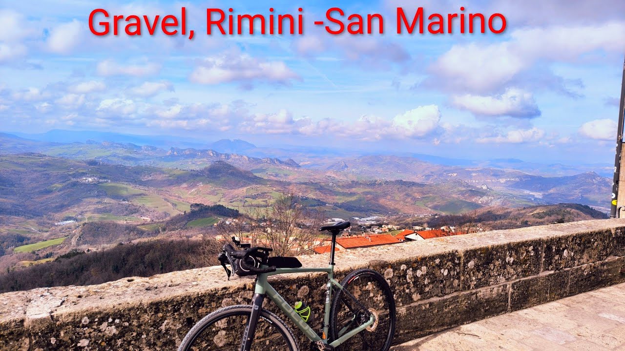 Gravel Ride from Rimini to San Marino | Cycling the Valmarecchia Hills 