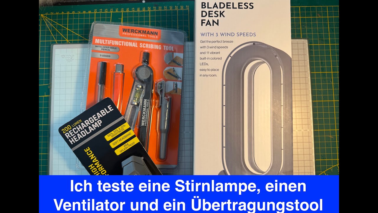 Ab heute teste ich hier zusätzlich Technik, Werkzeug und Haushalt von Action & Co