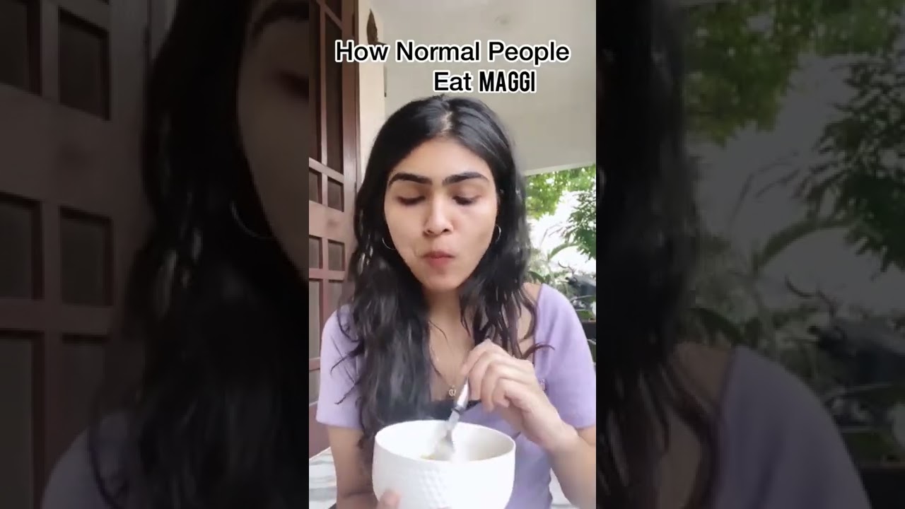 How Psychopaths eat Maggi 😱 #ashortaday #shorts