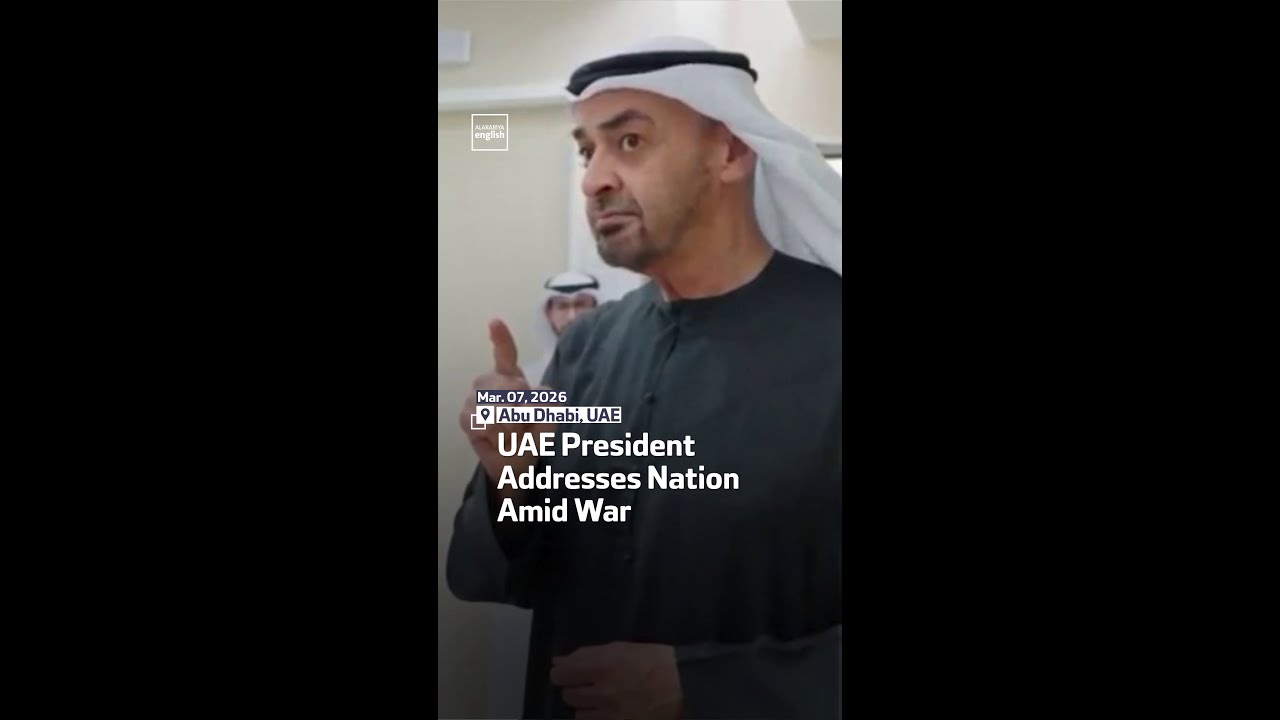 UAE President Addresses Nation Amid War